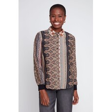RENUAR RENUAR 26H BLOUSE MOTIFS MULTI R5280/439