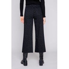 RENUAR RENUAR 26H PANTALON CROP LEOPARD NOIR R11080D/E3123