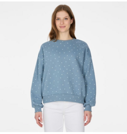 RAGWEAR RAGWEAR 26H SWEATSHIRT BLEU POINTS BLANCS 2621/30030