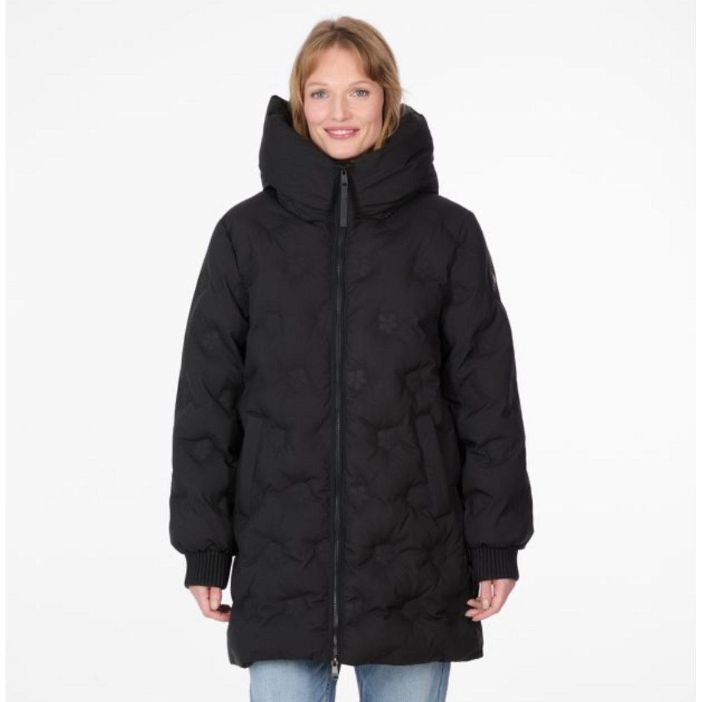 RAGWEAR RAGWEAR 26H MANTEAU MATELASSE NOIR 2621/60041