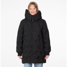 RAGWEAR RAGWEAR 26H MANTEAU MATELASSE NOIR 2621/60041