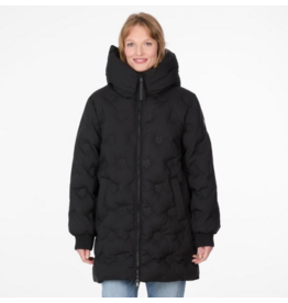 RAGWEAR RAGWEAR 26H MANTEAU MATELASSE NOIR 2621/60041