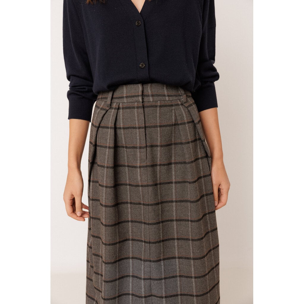 INDI AND COLD INDI AND COLD 26H CARDIGAN TRICOT FIN MARINE VI26NJ521