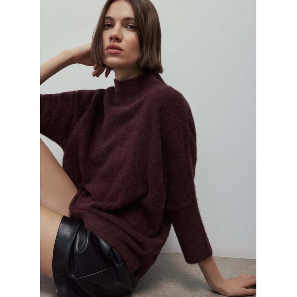 MELISSA NEPTON MELISSA NEPTON 26H F261602KN SWEATER ELISE MARRON