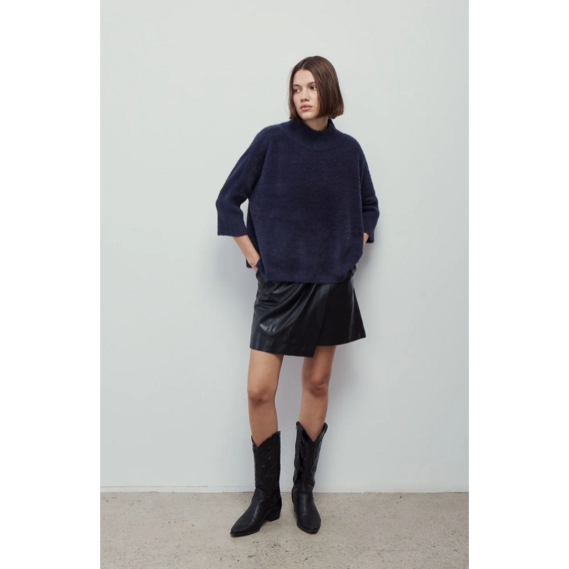 MELISSA NEPTON MELISSA NEPTON 26H F261602KN SWEATER ELISE MARINE