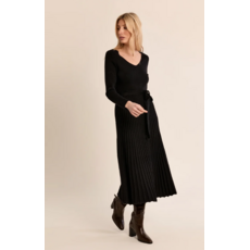 MOLLY BRACKEN MOLLY BRACKEN 26H LA2060EN ROBE TRICOT NOIR