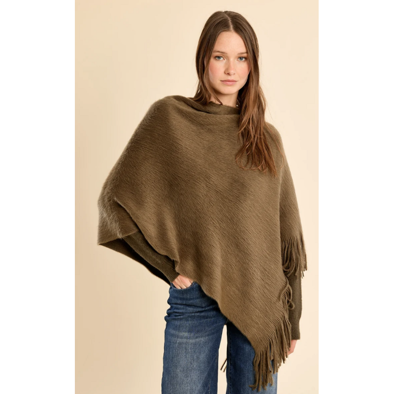 MOLLY BRACKEN MOLLY BRACKEN 26H PONCHO B187EH KAKI