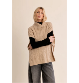 MOLLY BRACKEN MOLLY BRACKEN 26H PONCHO B301EH BEIGE