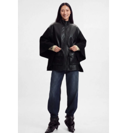 DESIGUAL DESIGUAL 26H 26WAIA24 PONCHO ALDAMA TRENZADO NOIR