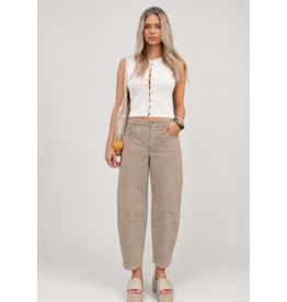 YOGA JEANS YOGA JEANS 26H MALIA 3043 RELAXED HORSESHOE CLASSIC RISE 28'' LATTE OATMEAL