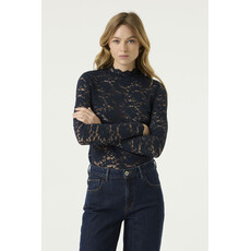 GARCIA GARCIA 26H TOP MESH DENTELLE BLEU SAPHIR Z0075