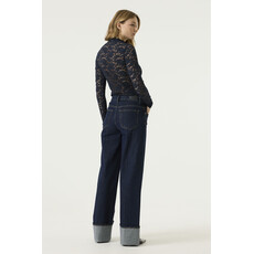GARCIA GARCIA 26H TOP MESH DENTELLE BLEU SAPHIR Z0075