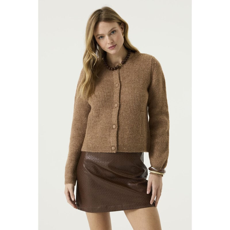 GARCIA GARCIA 26H CARDIGAN TRICOT TAUPE U260050