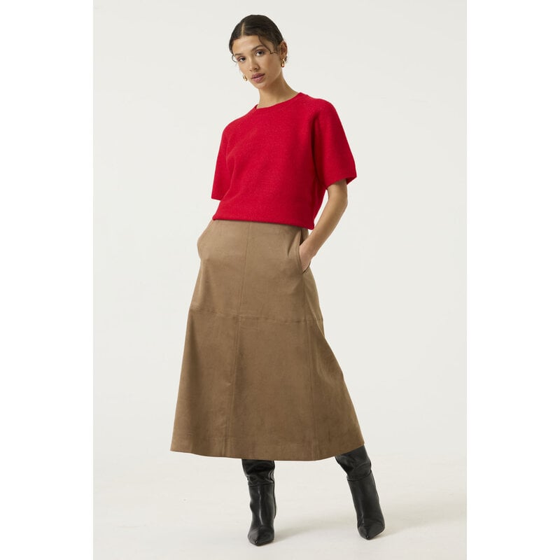 GARCIA GARCIA 26H TRICOT MANCHES RAGLAN COURTES RED PETAL U260046