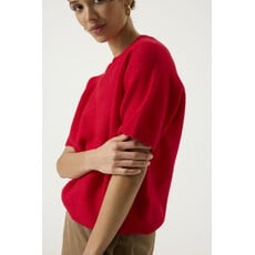 GARCIA GARCIA 26H TRICOT MANCHES RAGLAN COURTES RED PETAL U260046