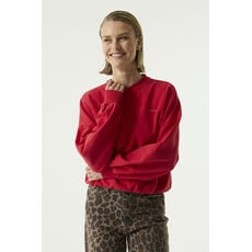 GARCIA GARCIA 26H SWEATSHIRT RED PETAL U260060