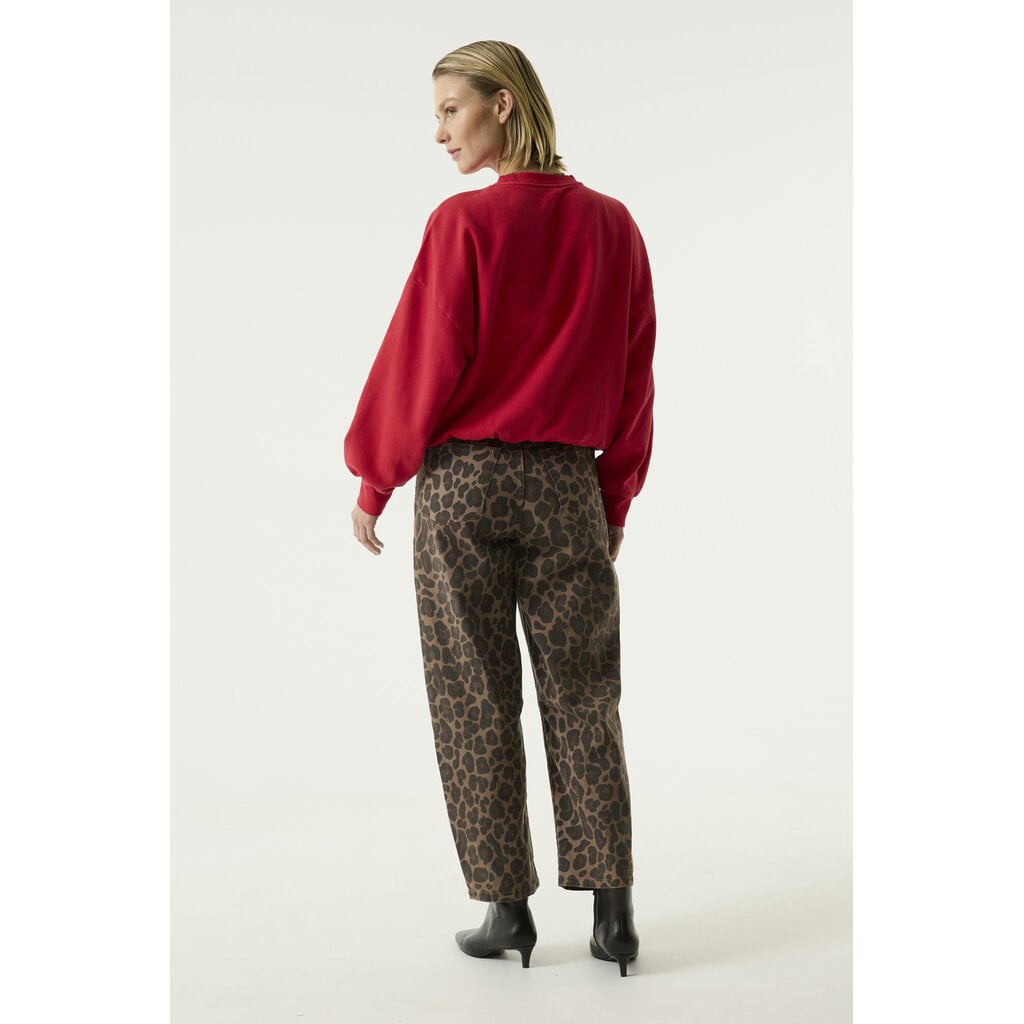 GARCIA GARCIA 26H SWEATSHIRT RED PETAL U260060
