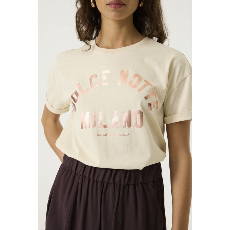 GARCIA GARCIA 26H TSHIRT DOLCE NOTTE WHITECAP S260001