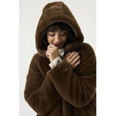 GARCIA GARCIA 26H MANTEAU REVERSIBLE DOUX CACAO GJ2600911