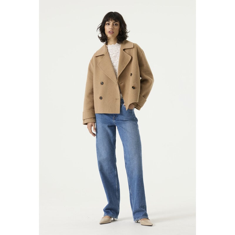 GARCIA GARCIA 26H JACKET FEUTRE CAMEL GJ2600917