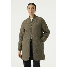 GARCIA GARCIA 26H JACKET LONG MATELASSE OLIVE GJ2600918