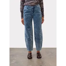 FDJ FDJ 26H PANTALON CORDUROY BARREL ANKLE INDIGO SNOW 2740491
