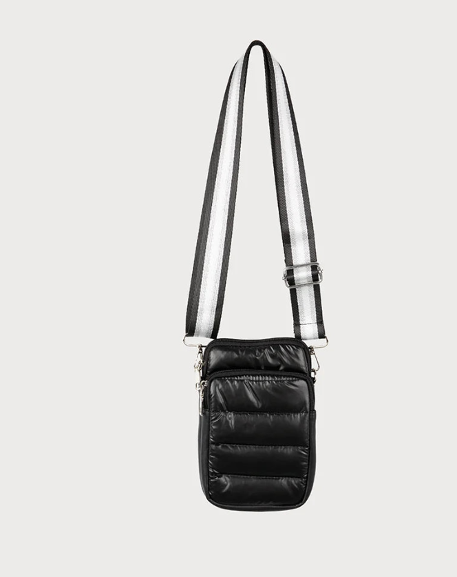 CARACOL CARACOL PETIT SAC MATELASSE FINI BRILLANT 7216 BLK