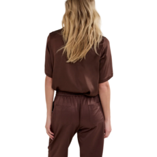 TRAMONTANA TRAMONTANA 26H C0621101 JOGGER FIT TROUSERS CHOCOLATE