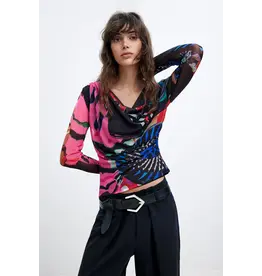 DESIGUAL DESIGUAL 26H 26WWTK11 HAUT GALAXIA LACROIX