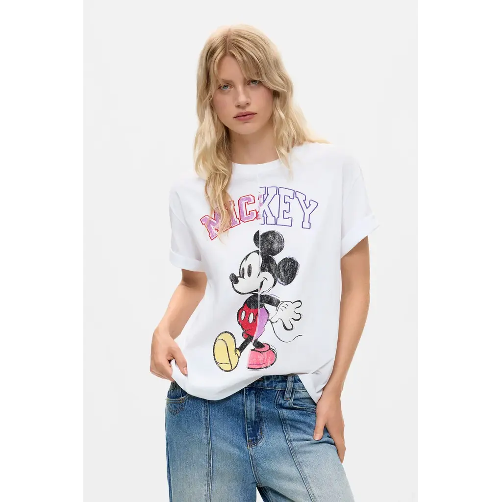 DESIGUAL DESIGUAL 26H 26WWTK59 T SHIRT MICKEY