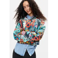 DESIGUAL DESIGUAL 26H 26WWSK07 CHANDAIL SWEAT CATS