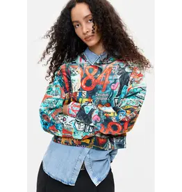 DESIGUAL DESIGUAL 26H 26WWSK07 CHANDAIL SWEAT CATS