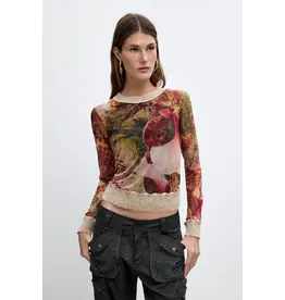 DESIGUAL DESIGUAL 26H 26WWTK22 HAUT ORCHIDS LACROIX