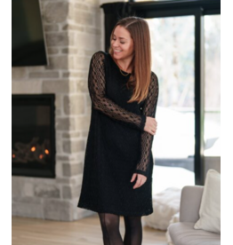 RIEN NE SE PERD TOUT SE CREE RIEN NE SE PERD 26H ROBE ST MARGUERITE DENTELLE NOIR