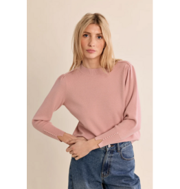MOLLY BRACKEN MOLLY BRACKEN 26H E1798EN HAUT PERLE A EPAULE ROSE