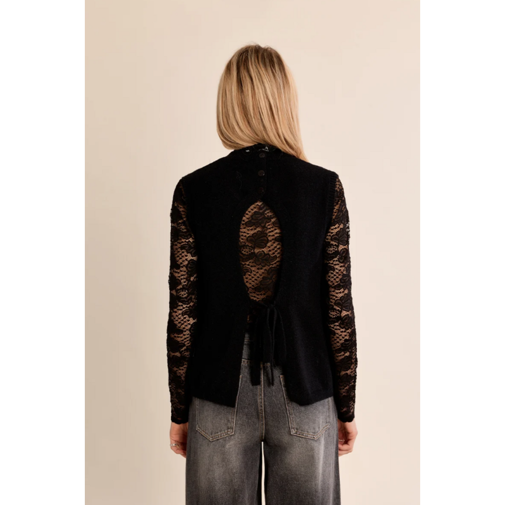 MOLLY BRACKEN MOLLY BRACKEN 26H EF1582EN DEBARDEUR NOIR