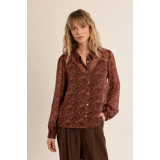 MOLLY BRACKEN MOLLY BRACKEN 26H G901EH BLOUSE OLGA KHAKI