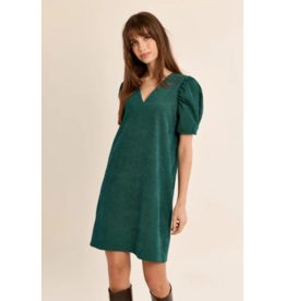 MOLLY BRACKEN MOLLY BRACKEN 26H P1873 ROBE CORDUROY VERT