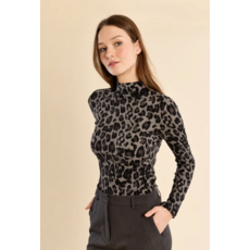 MOLLY BRACKEN MOLLY BRACKEN 26H T2092EN TOP GRISA ANIMAL