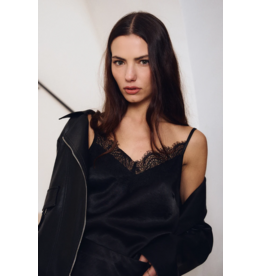 MOLLY BRACKEN MOLLY BRACKEN 26H T2282EN CAMISOLE SATIN NOIR