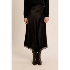 MOLLY BRACKEN MOLLY BRACKEN 26H T2285EN JUPE SATIN NOIR