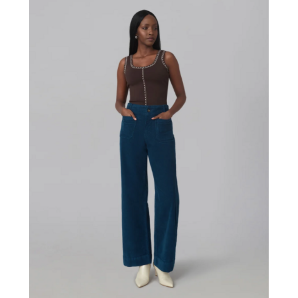 LOLA JEANS LOLA JEANS 26H PANTALON CORDUROY COLETTE DARKROOM BLUE