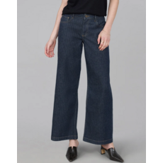 LOLA JEANS LOLA JEANS 26H JEANS 30'' RELAXED WIDE LEG COLETTE PINSTRIPE