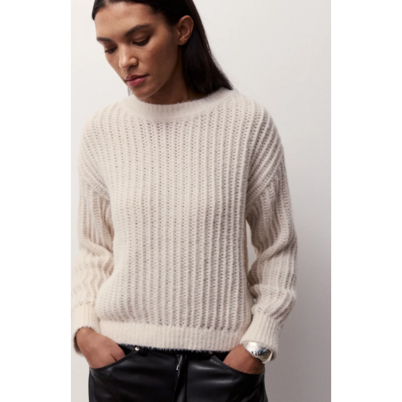 MELISSA NEPTON MELISSA NEPTON 26H PULL TRICOT DOUX LISHAN CREME F261639KN