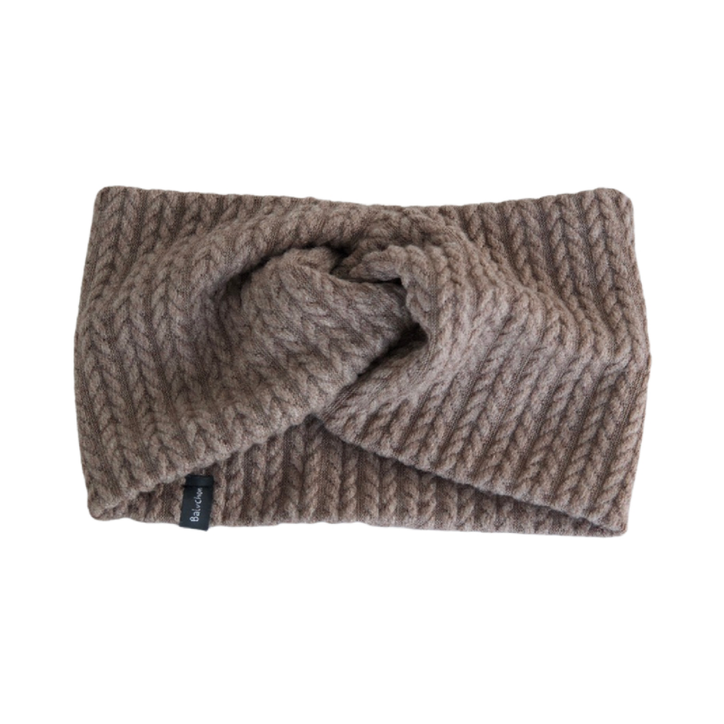 BALUCHON BALUCHON BANDEAU TRICOT ECOSSE STYLE 3029 T1956 BRUN