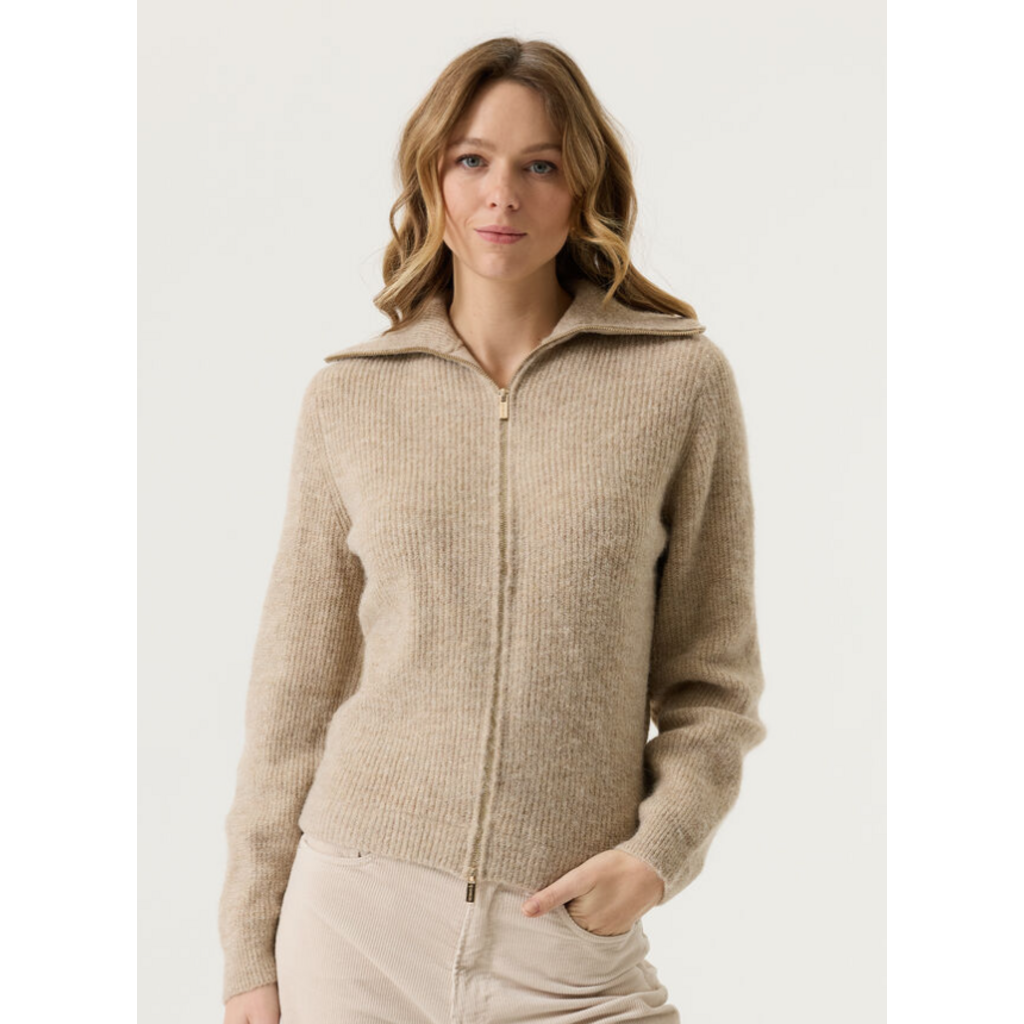 GARCIA GARCIA 26H V260250 CARDIGAN 4992 WINTER CAMEL
