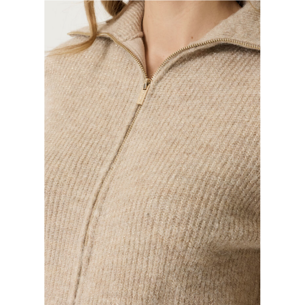 GARCIA GARCIA 26H V260250 CARDIGAN 4992 WINTER CAMEL