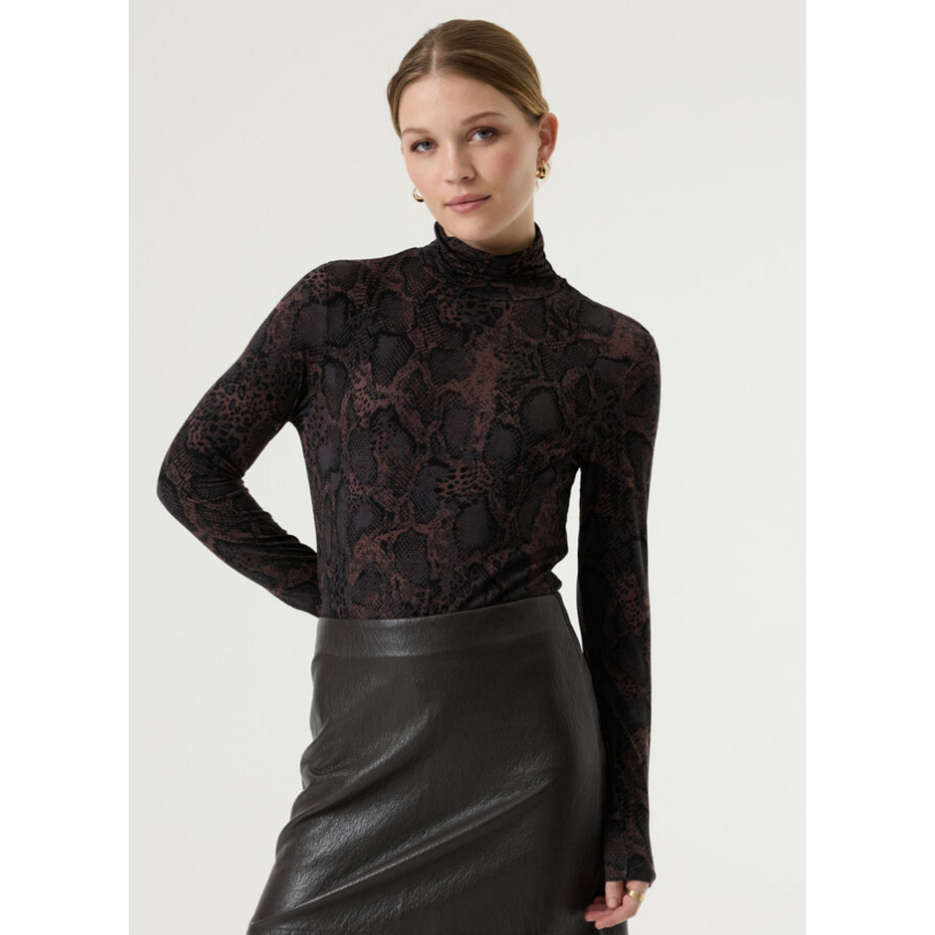 GARCIA GARCIA 26H W260010 HAUT 60 ANIMAL PRINT BLACK