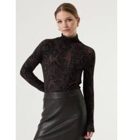 GARCIA GARCIA 26H W260010 HAUT 60 ANIMAL PRINT BLACK