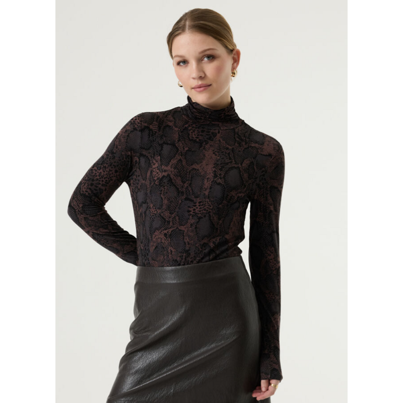 GARCIA GARCIA 26H W260010 HAUT 60 ANIMAL PRINT BLACK